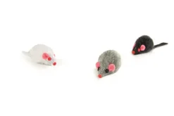 Pluche speelmuisjes XL 9 cm