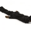 Pluche vos zwart flatino 52 cm
