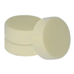 Poetspad wit Ø150 mm 3 stuks