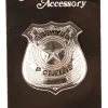 Politie Badge Zilverkleurig