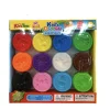 Potjes met klei 12 stuks