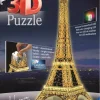 Puzzel 3D: Eiffeltoren night edition