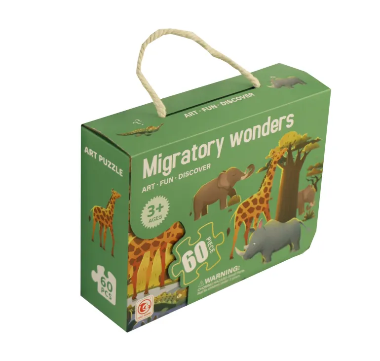 Puzzel Wilde Dieren - 60 stuks