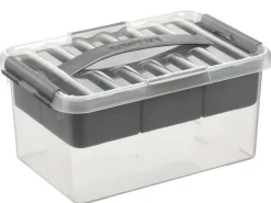 Q - line multi opbergbox 6 L transparant
