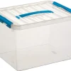 Q - line opbergbox 22 L blauw
