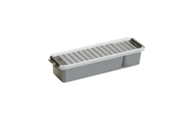 Q - line opbergbox 0,9 L met 2 uitneembare bakjes