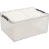 Q - line opbergbox 120 L transparant