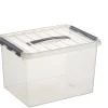 Q - line opbergbox 22 L transparant