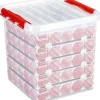 Q-line opbergbox kerstgerief 38L+Tray