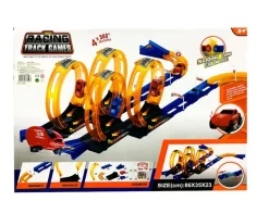 Raceauto's met looping