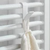 Radiatorhaak wit 2 stuks