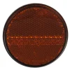 Reflector rond zelfklevend oranje
