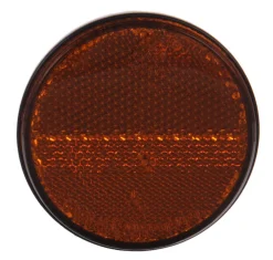 Reflector rond zelfklevend oranje