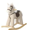 Rocking Horse beige met geluid