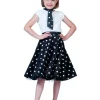Rock'N Roll Rok Zwart - One Size