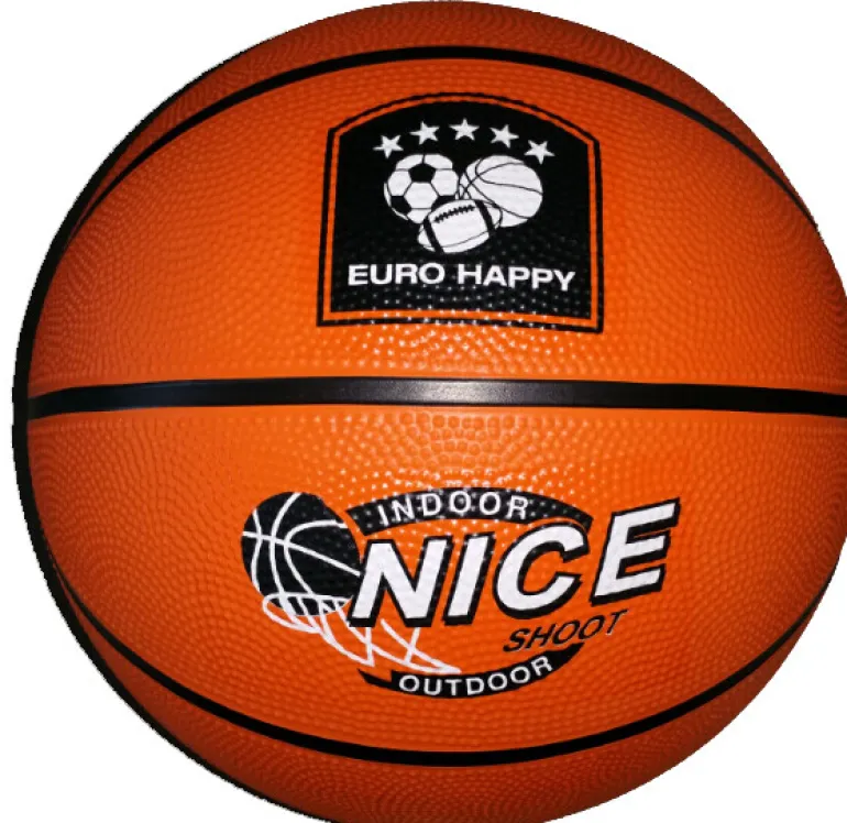 Rubber basketball ball N°7