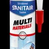 Sanitair silicone grijs 280 ml