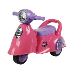 Scooter roze met licht en geluid