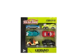 Set 6 kleine auto's