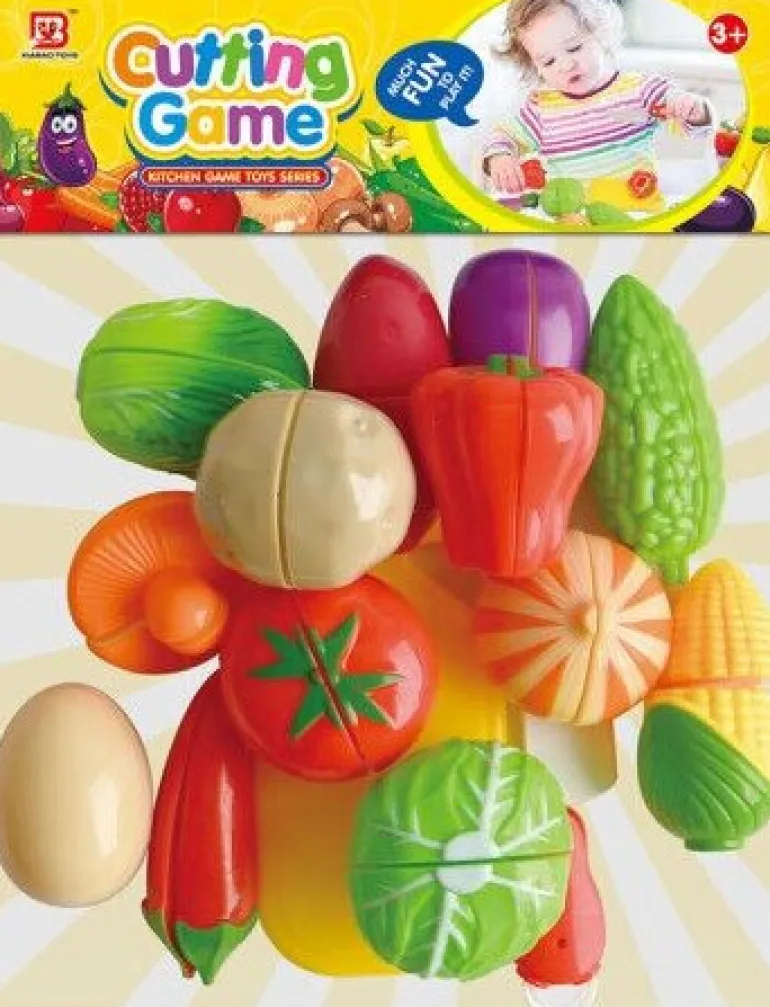 Set groenten en fruit 28 stuks