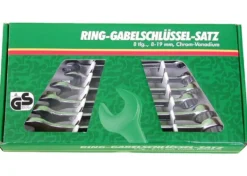 Set ring - steeksleutel CV 8 x ( 18 - 19 mm )