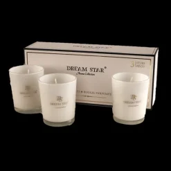 Set van 3 geurkaarsen Cotton Blossom