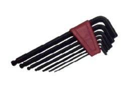 Set zeskantsleutels kogelkop 7 stuks 2,5 mm - 10 mm