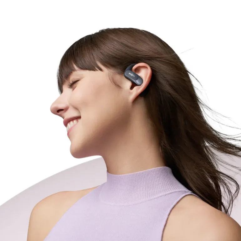 Shokz OpenFit Air Koptelefoon - Open Ear - Zwart