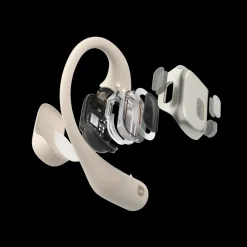 Shokz OpenFit Sport Koptelefoon - Open Ear - Beige