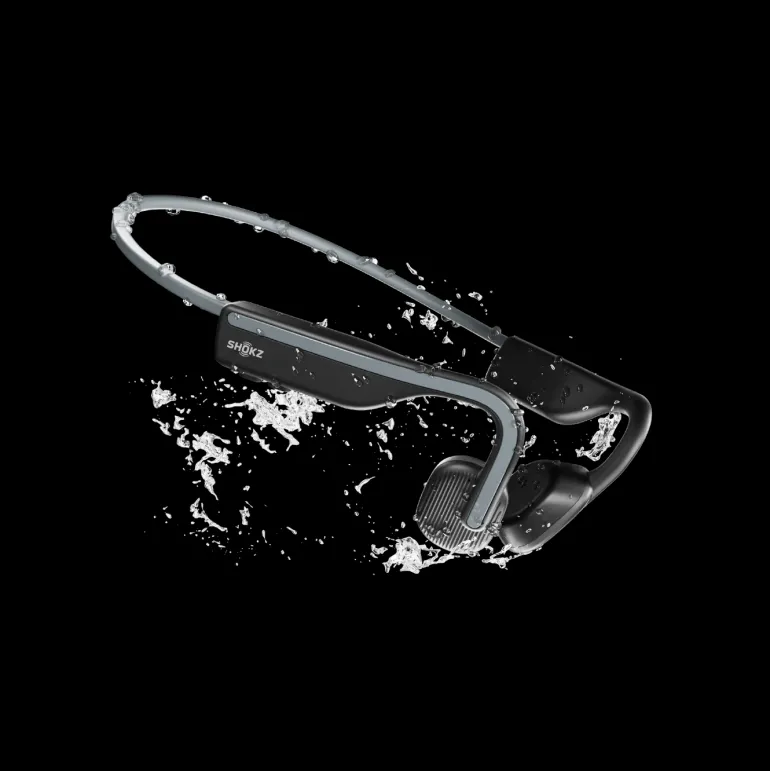 Shokz OpenMove Sport Koptelefoon - Bone Conduction - Grijs