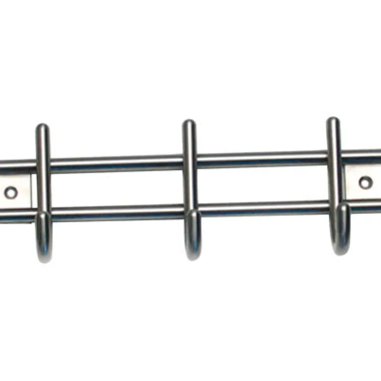 Sierhaak 3 kleine haken inox