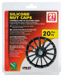 Silicone Wielmoerdoppen x20 21mm