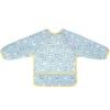 Slab lange mouw afwasbaar blauw