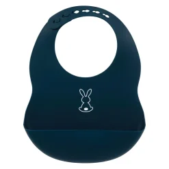 Slabbetje Silicone Marineblauw