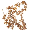 Slinger m/blaadjes brons 170cm