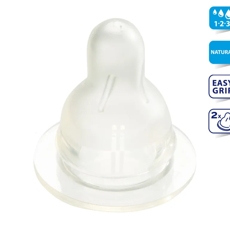 Soft flesspeen 123 2 stuks