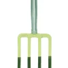 Spitvork 4 tanden met stift en T - steel