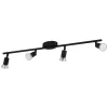 Spot Buzz zwart 4x GU10