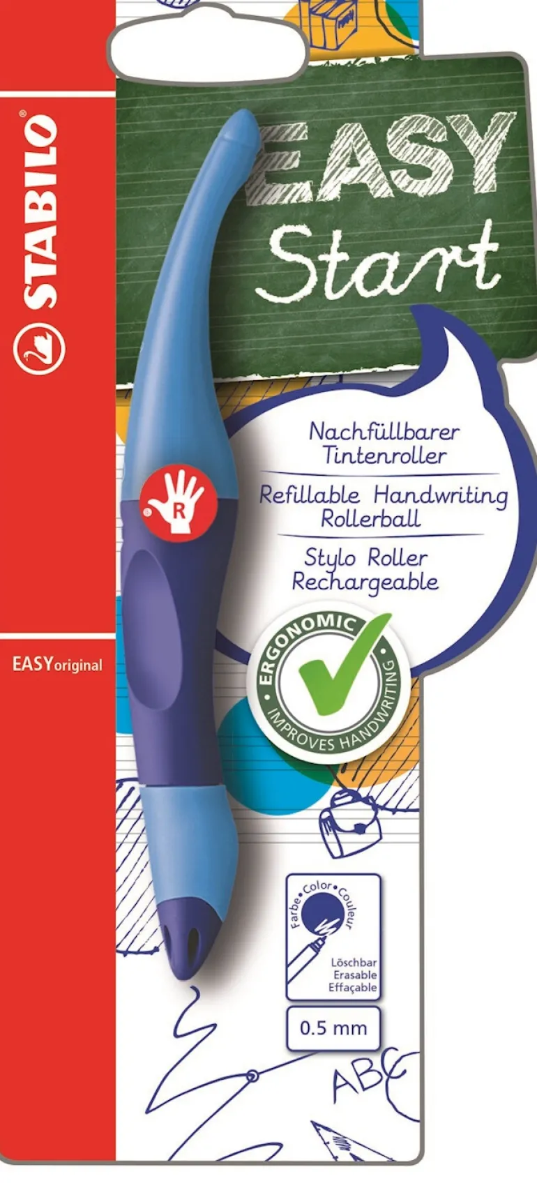 Stabilo easy original blauw