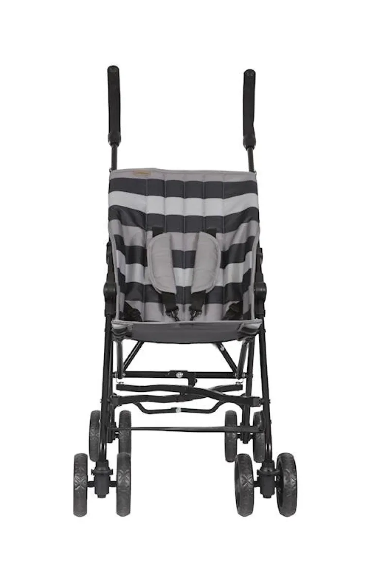Standaard buggy Rio grijs gestreept