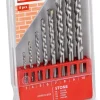 Steenborenset 3-10 mm 8 stuks
