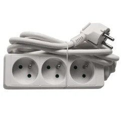 Stekkerblok met kabel 1,5 m wit 3 x 16 A