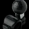 Stuurknop golfbal zwart