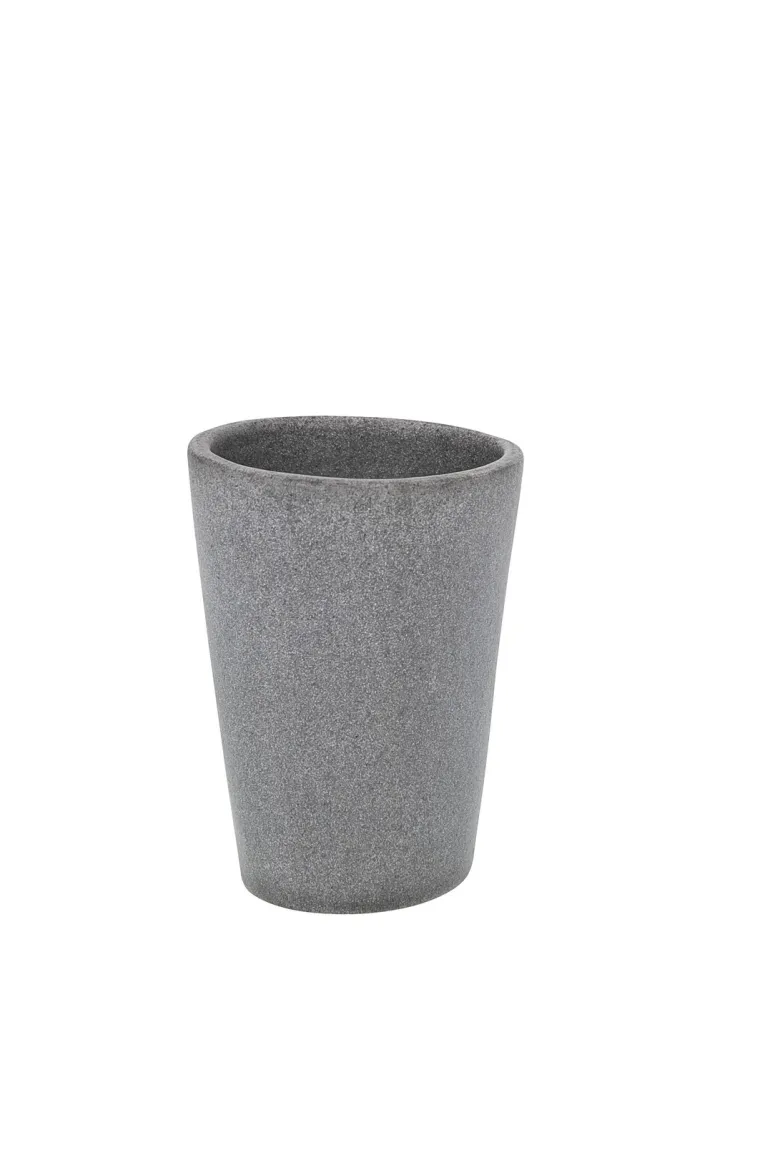 Tandglas Pebble stone grijs