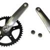 Tandwiel 44 tanden staal met alu crank 170 mm 3/32