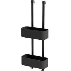 Tiger 2-Store Ophangbaar doucherek 25 cm - zwart