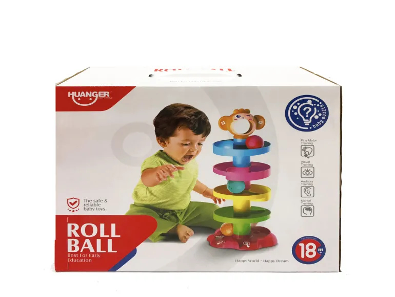 toren rollende bal