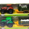 Tractor met aanhanger