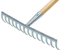 Tuinhark verzinkt 14T steel