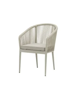 Tuinstoel Rope Jitske - Aluminium - Beige